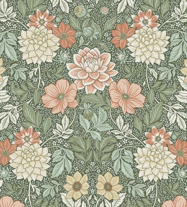 

Шелковые обои Beibehang Европейский стиль Цветочный рисунок