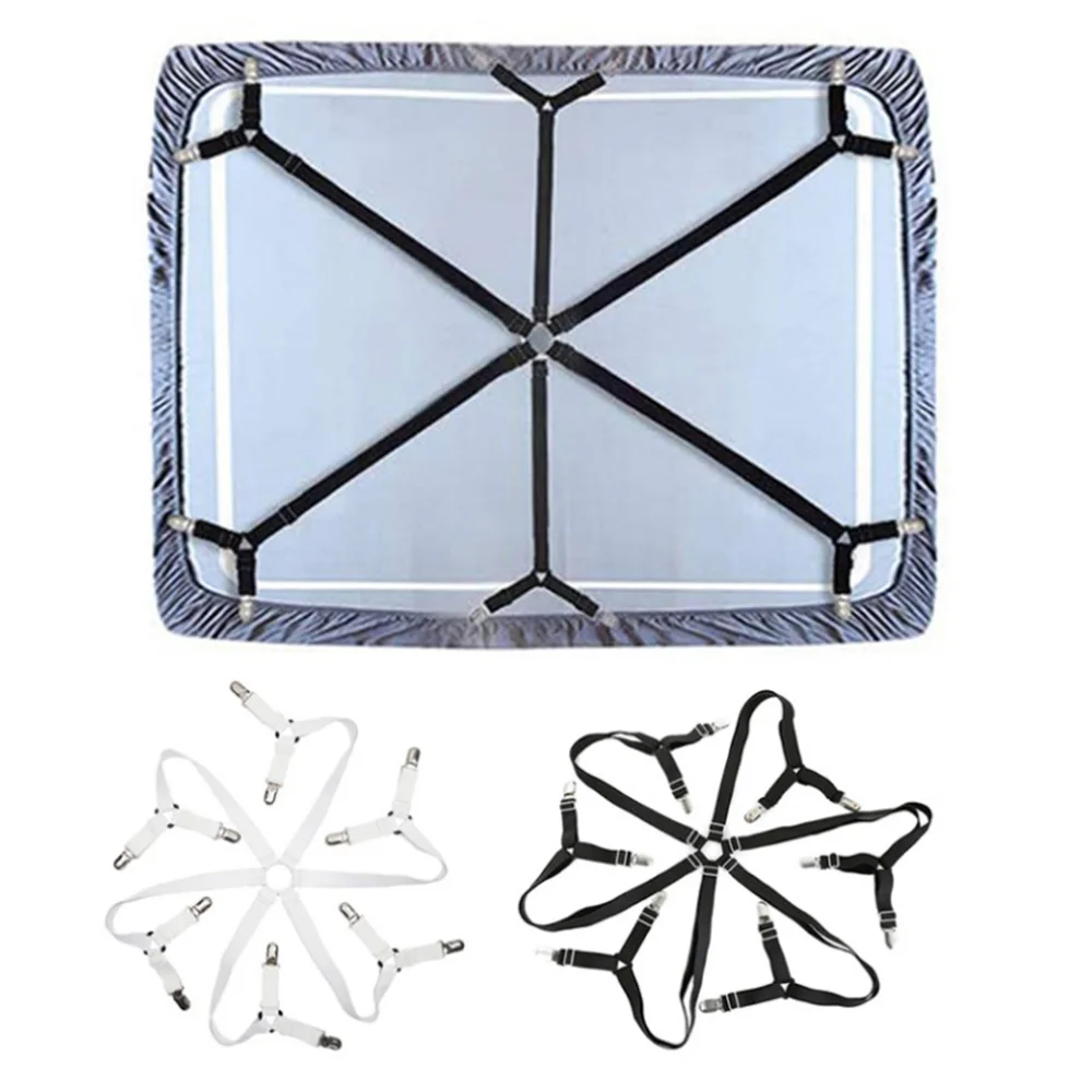 Держатель для простыни регулируемый эластичный держатель с 12 зажимами