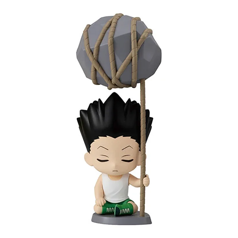 Фото HUNTER X HUNTER Gashapon Toys Gon Freecss Killua Zoldyck Biscuit Krueger Hisoka Прекрасная фигурка Модель Украшения Игрушки №3