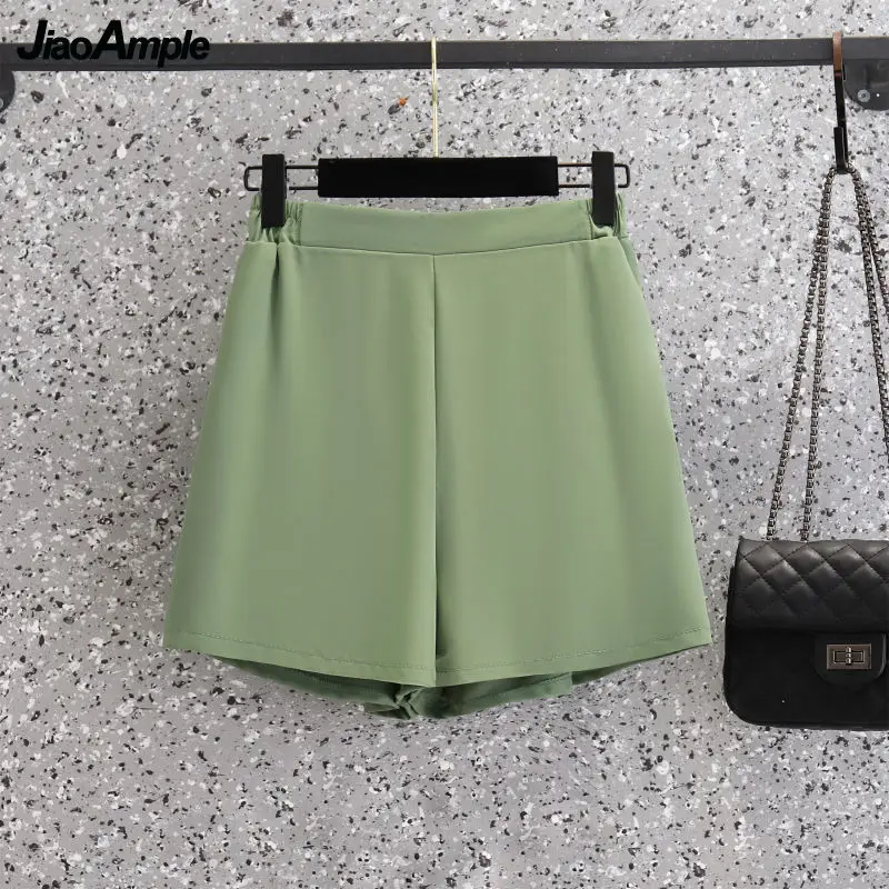 Women's Casual Professional Wear 2022 Summer Loose Short Sleeve Suit Jacket Shorts Two Piece Korean Elegant Blazers Pants Set