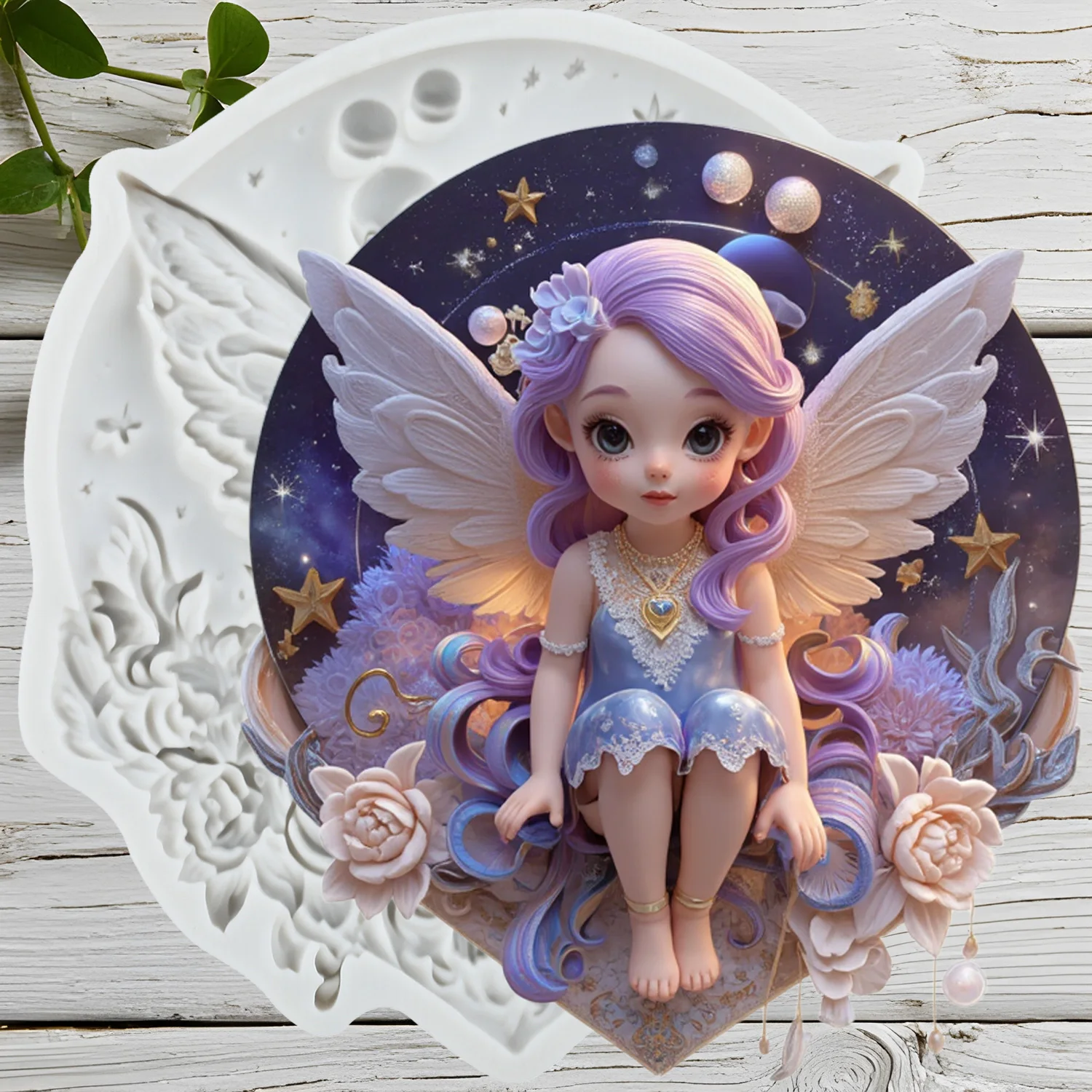 

Силиконовая форма для торта Ангел