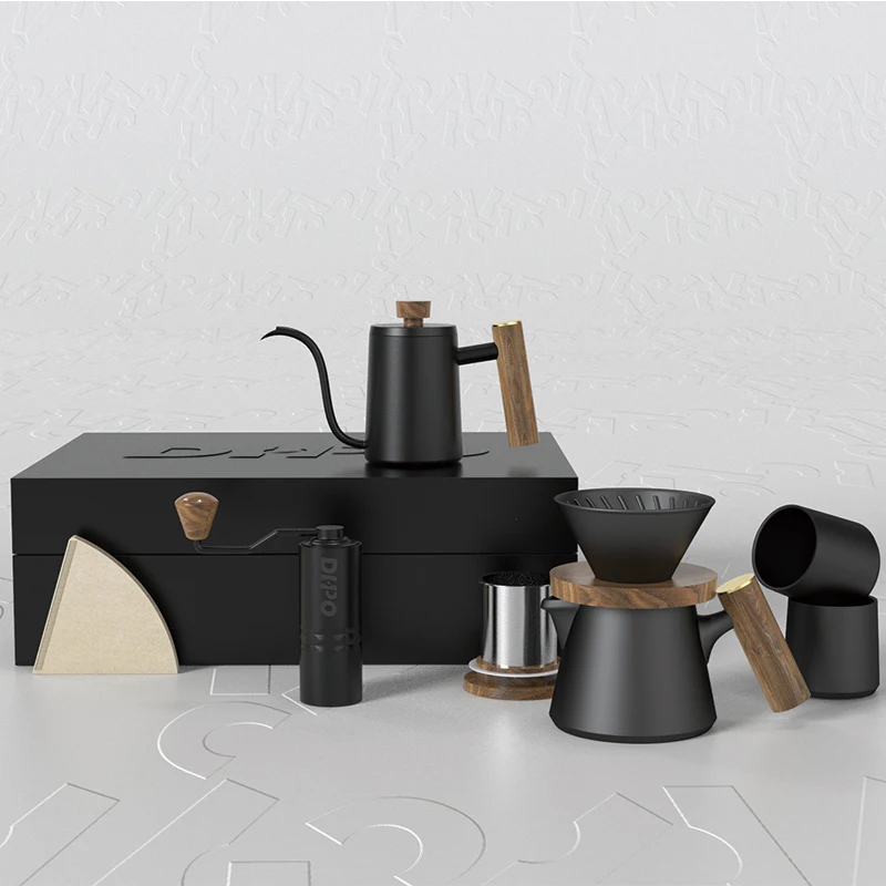 

Дорожная кофейная Сумка для кемпинга Ecocoffee, подарочный набор аксессуаров, кофейный чайник, кухонный набор инструментов для бариста