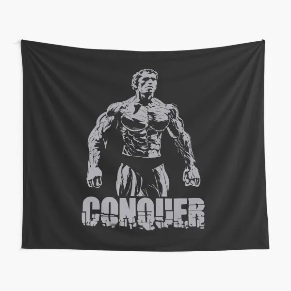 

Conquer Arnold Schwarzenegger Muscle Tapestry Colored Wall Towel Bedspread Home Bedroom Mat Living Yoga Decor Art Hanging