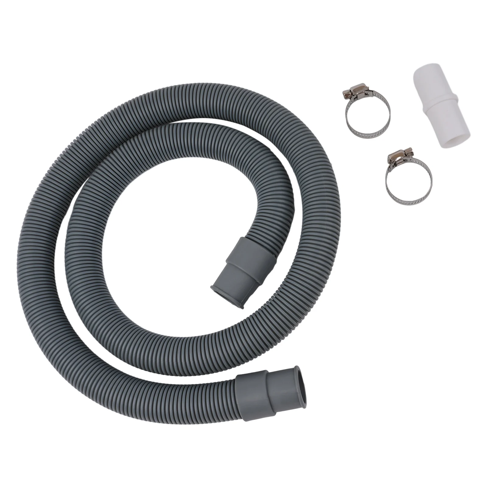 

Universal 1M Washing Machine Dishwasher Drain Waste Hose Extension Pipe Kit Washer & Dryers Drain Hose Extension Pipe Kit