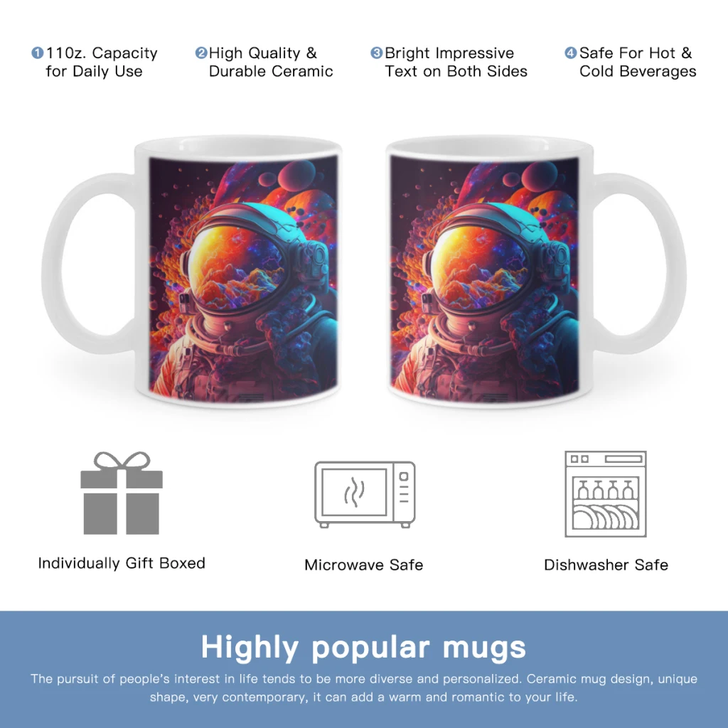 Космическая-астронавт-Скандинавская-игра-Бесплатная доставка керамическая