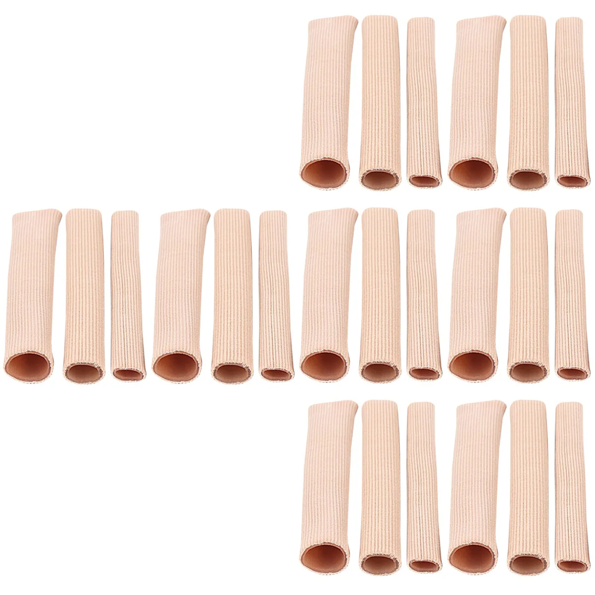 

24 Pcs Breathable Finger Covers Finger Protective Sleeves Toe Care Corn Covers