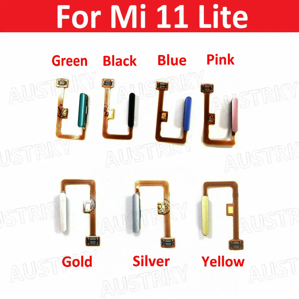 

Датчик отпечатков пальцев гибкий кабель для Xiaomi Mi 11 Lite запасные части