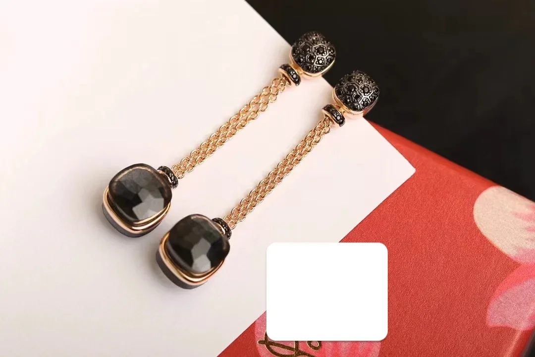 Серьги Нудо высокого качества 1:1 по индивидуальному заказу S925 с покрытием из