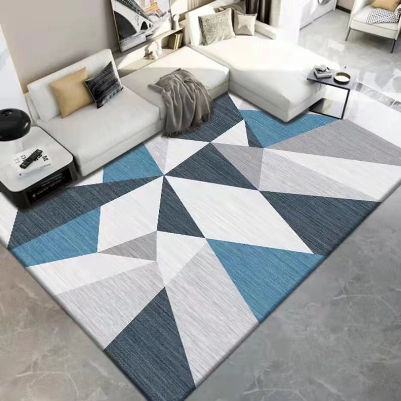 

Geometric Printed Carpet Living Room Large Area Carpet Bedroom Room Modern Home Living Room Decorative Floor Leisure Carpet