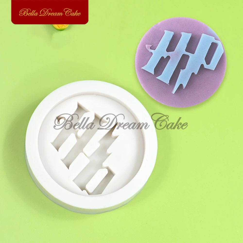 3D круглый замок/с. буквенный дизайн силиконовая форма для помадки шоколада