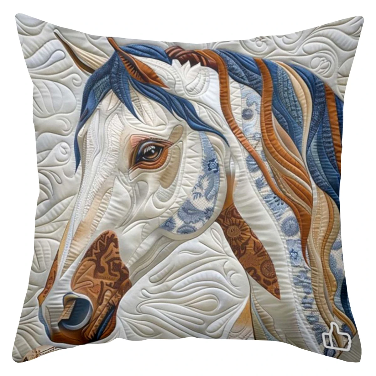 

Полиэстерная наволочка с принтом лошадь 45x45