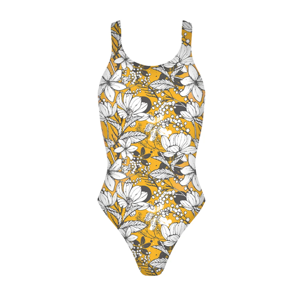 Sexy Bikini One Piece Swimwear Female Monokini Push Up Swimsuit Open Water Swimming Clothing Bathing Suit Bodysuit