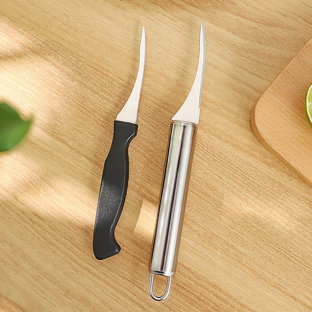 Нож для чистки проволоки креветок из нержавеющей стали нож резки кишечника