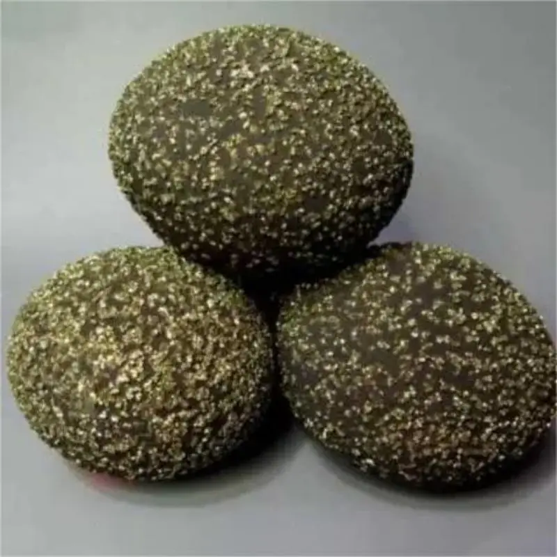 New Products Natural Iron Gall Stone Spherical Primitive Stone Pyrite Crystal Stone Nodules Stone Collection Office Ornaments