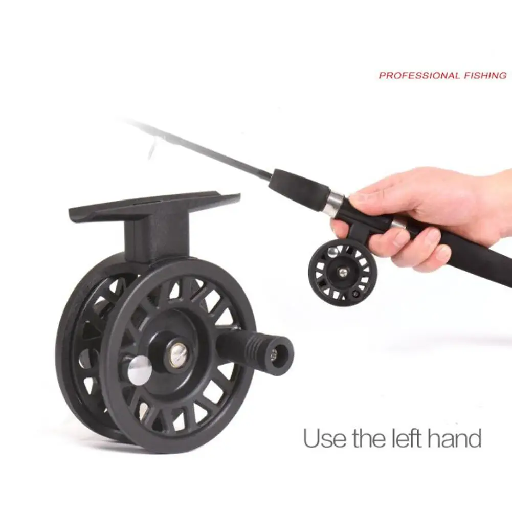 

ABS Fly Fish Reel Former Ball Bearing Fish Reel Rafting Ice Fishing Wheel for Sea Ice Fly Fishing Accessories