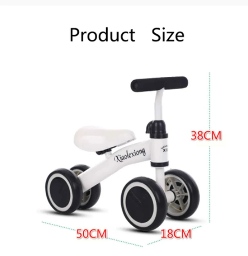 

For 1-2years Old Toddler Baby Balance Toddler Bike Walker Kids Ride On Toy Girls Boys Gift Children For Learning Walk Scooter