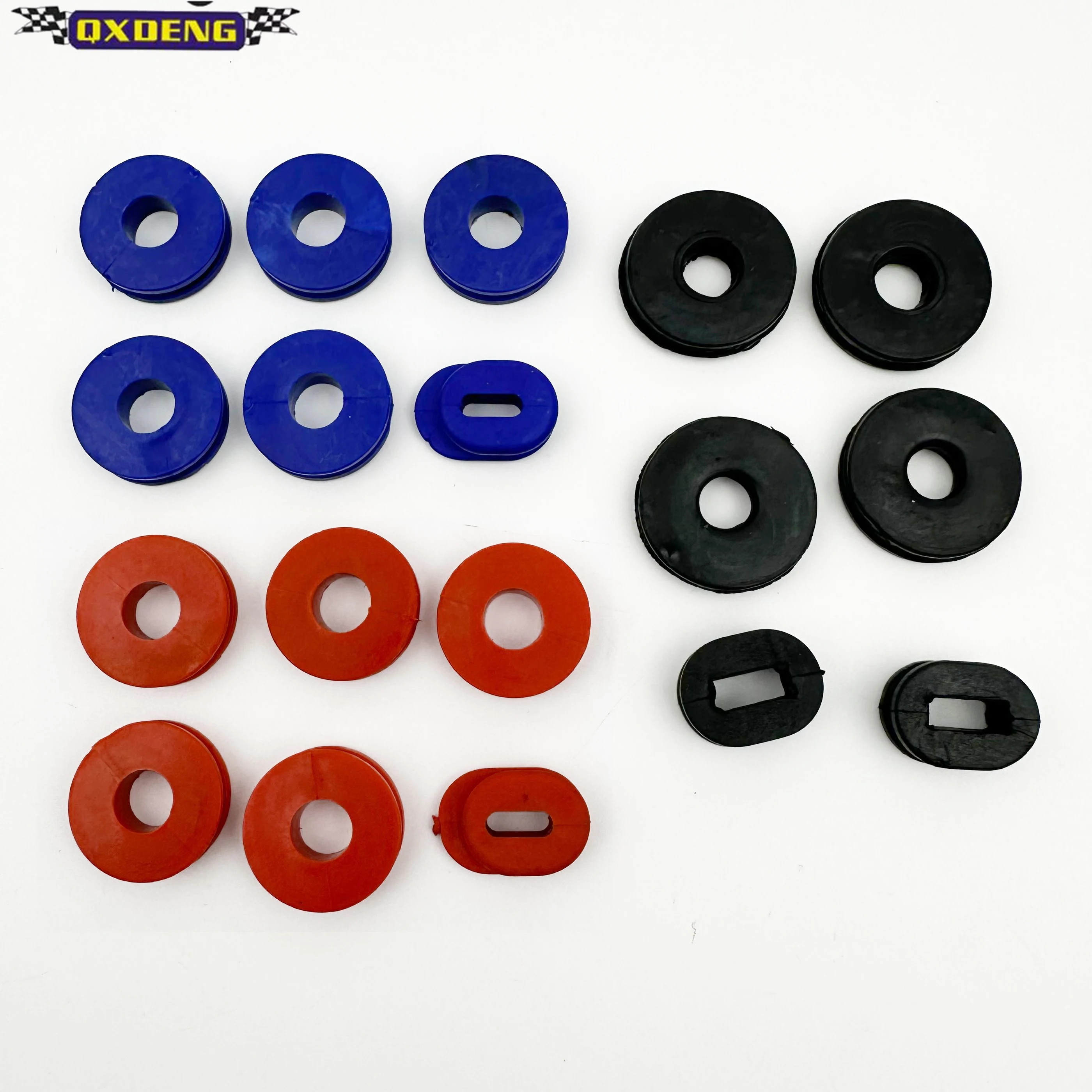 Резиновая боковая крышка для мотоцикла втулка вкладыш обтекатель болт золотой