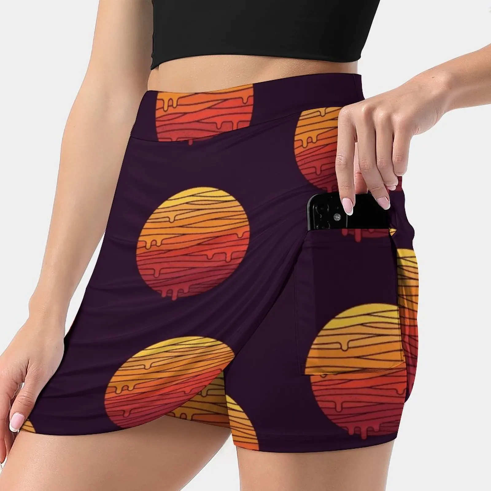 

Heat Wave Women's skirt Aesthetic skirts New Fashion Short Skirts The Paper Crane Rick Crane Thepapercrane Sun Hot Heat