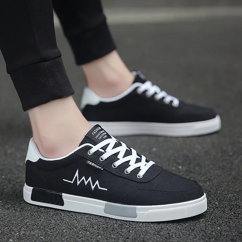 

2022 New Fashion Men's Shoes Sports and Leisure Men's Vulcanize Shoes Canvas Shoes Туфли мужские