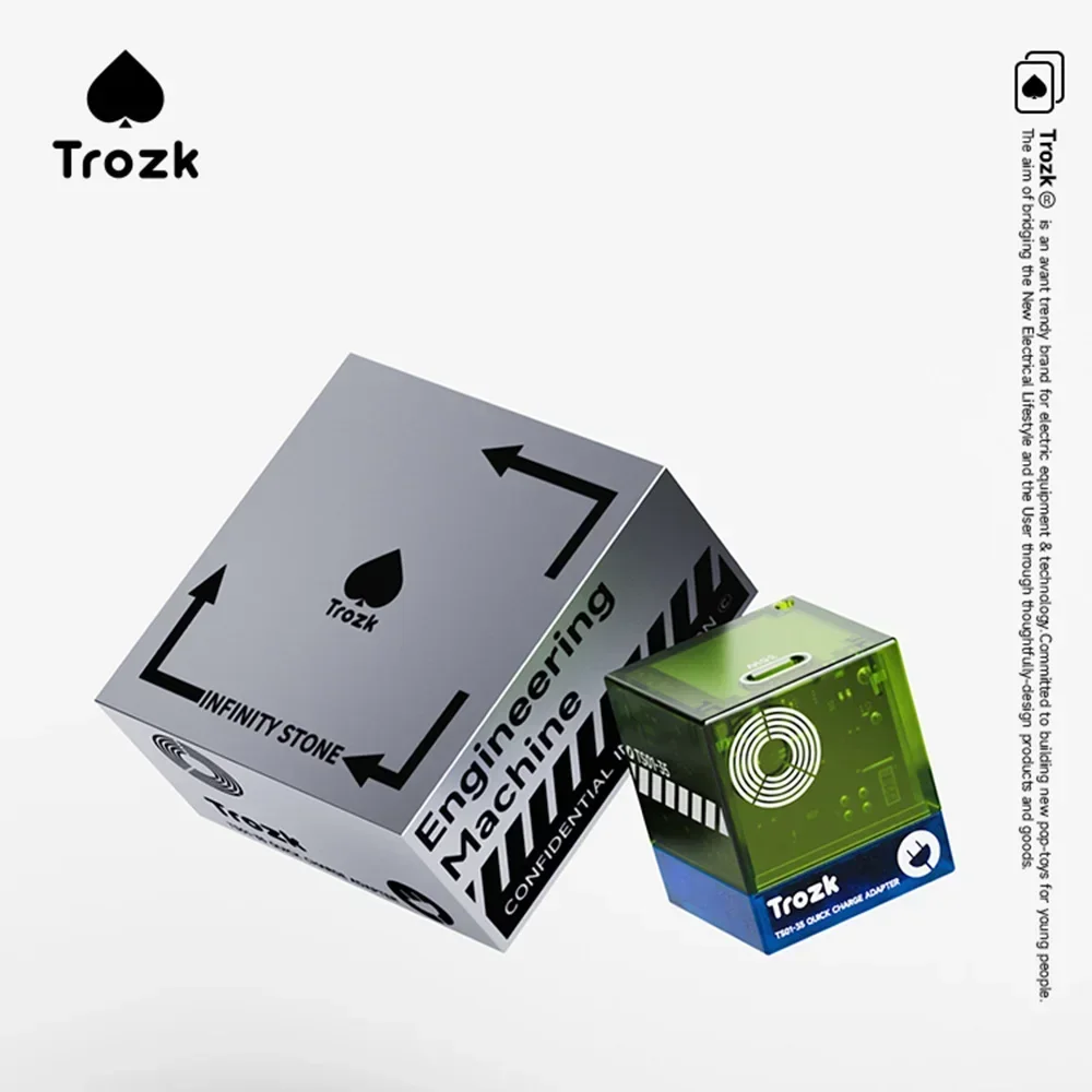 Trozk США 35 Вт нитрид галлия вилка для быстрой зарядки путешествия портативное