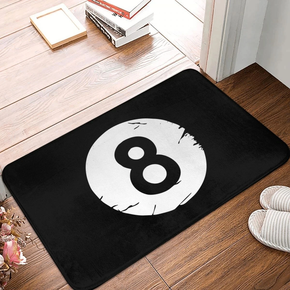 

8-Ball Billiards Home Entrance Doormat Decoration Carpet For Living Room Non-Slip Bathroom Floor Mat Bedroom Bedside Area Rugs