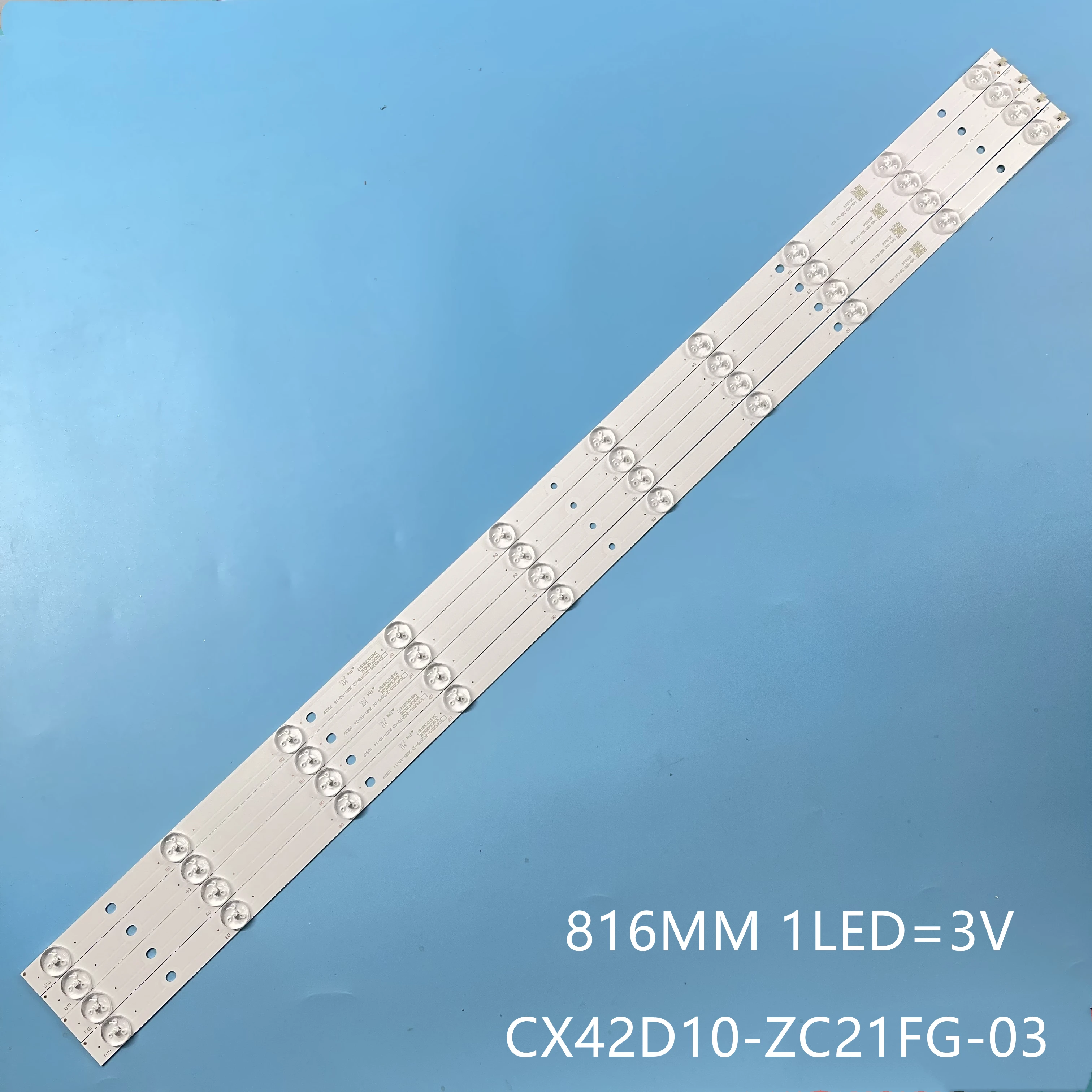 Светодиодная лента для подсветки 10 светодиодов LG Φ DEXP F42C7000E DOFFLER 42CF19-T2 V420HJ2-P01 CX416M03
