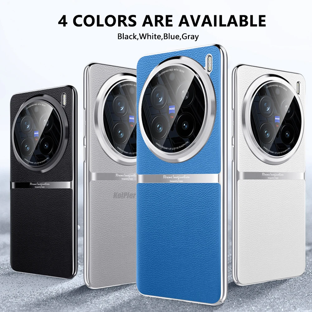 Оригинальный кожаный чехол для Vivo X200 Pro противоударный задний бампер X200Pro mini