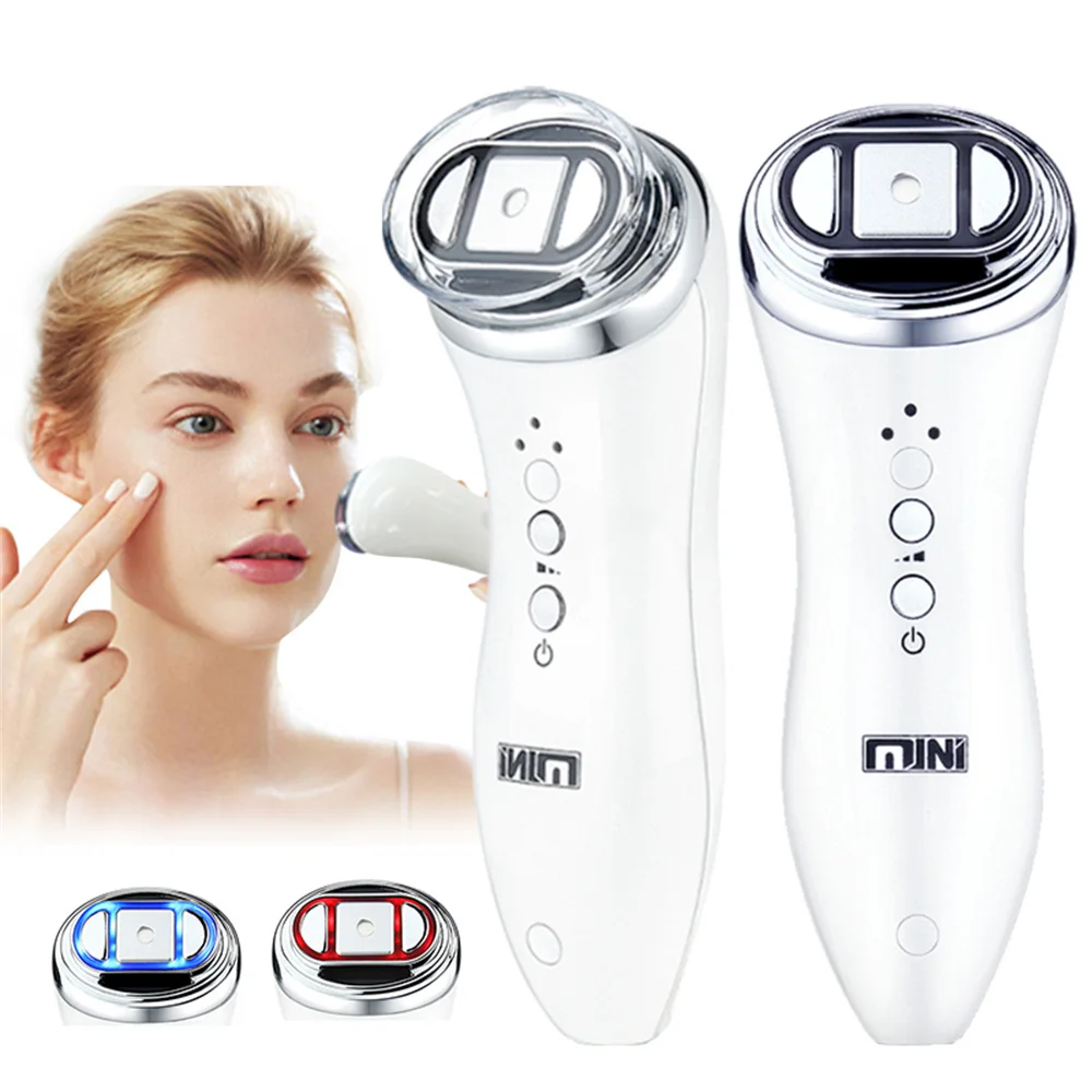 Mini HIFU Radio Facial Machine RF Tightening EMS Microcurrent For Eye Facial Lifting Tightening Anti Wrinkle Face Massager Tools