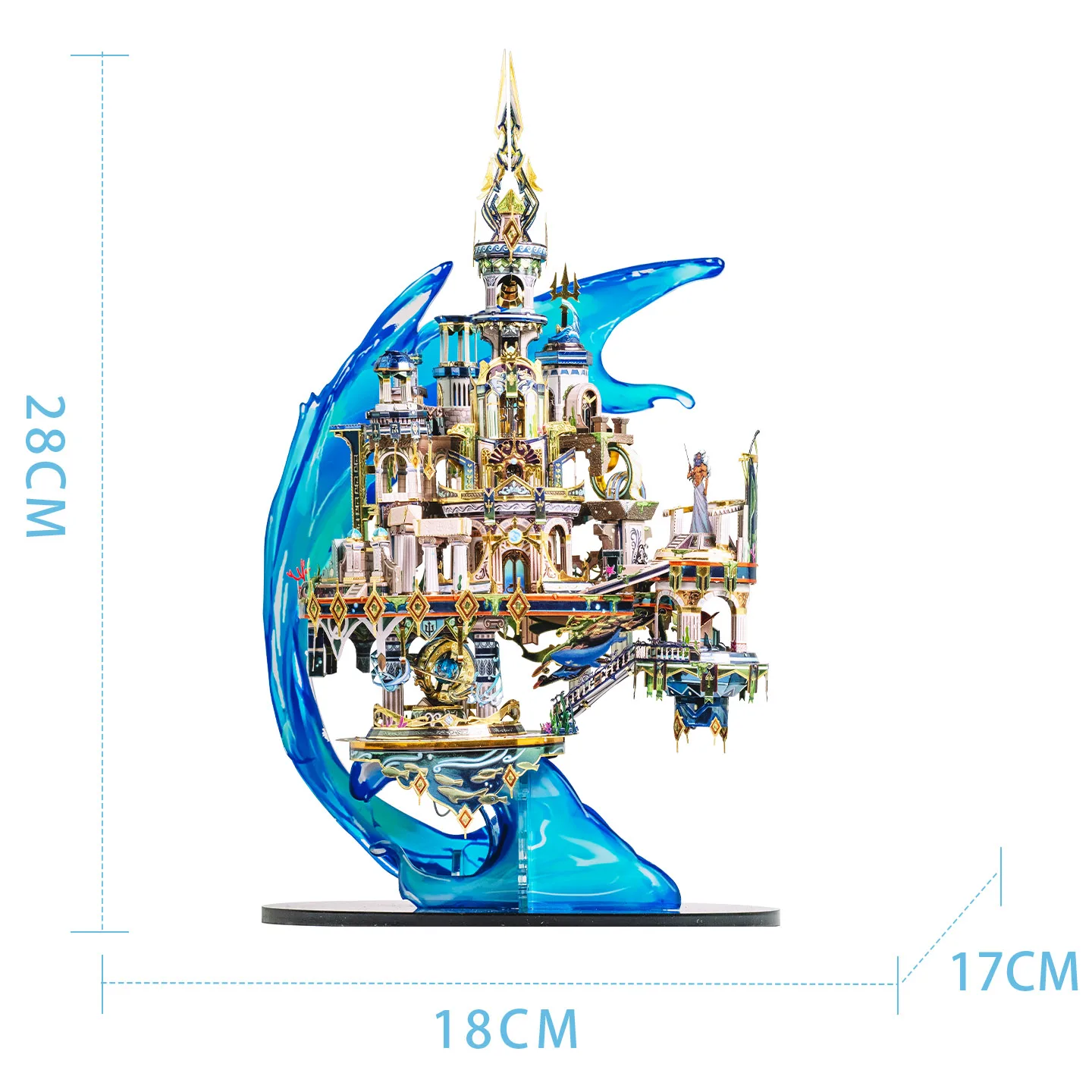 ARTYIMO Atlantis 3D металлическая модель-головоломка для самостоятельной сборки, подарок на Рождество, Хэллоуин, день рождения, развивающая игрушка (art.: 3920dac8dbd0c) - 3920dac8dbd0c