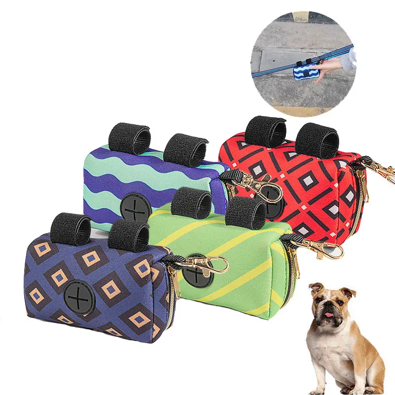 

Portable Dog Poop Bag Dispenser Pouch Puppy Cat Pick Up Bag Holder Pets Supplies Garbage Bags Pet Cleaning Supplies Accessories