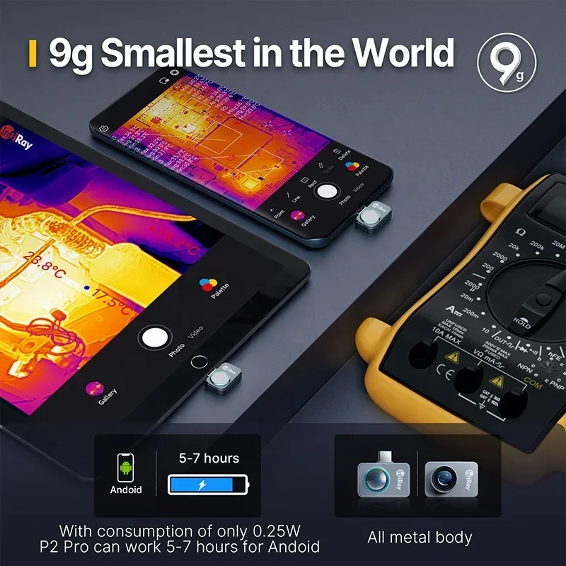 Infiray P2 pro 25 Гц без замерзания уровень печатной платы прецизионные смартфоны