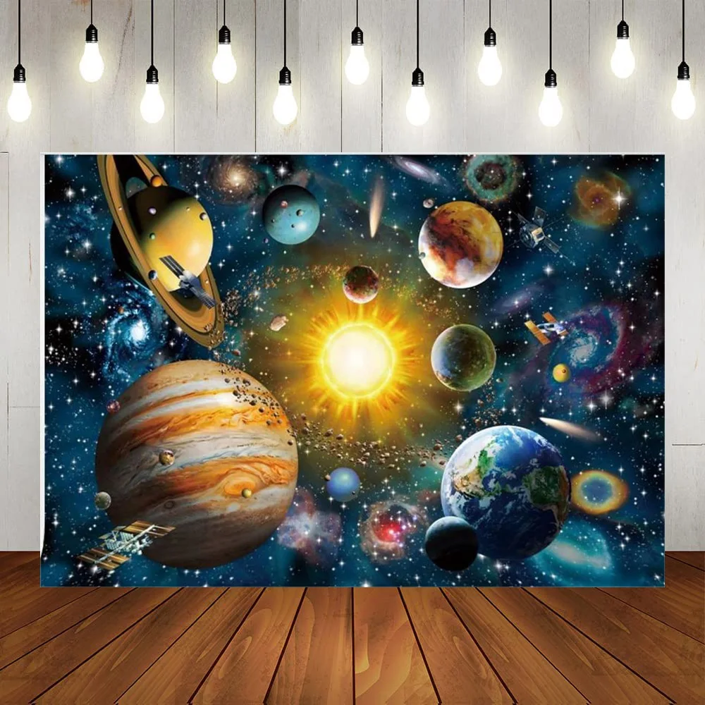 

Звезды Вселенная Космос футуристическое пространство Poto фон ночное небо солнечная система планеты Декорации Фотография