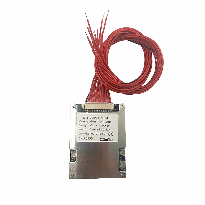 Литиевая батарея Heltecbms bms 14s 48 В 60 А 40 11s 12s 13s 18650/21700