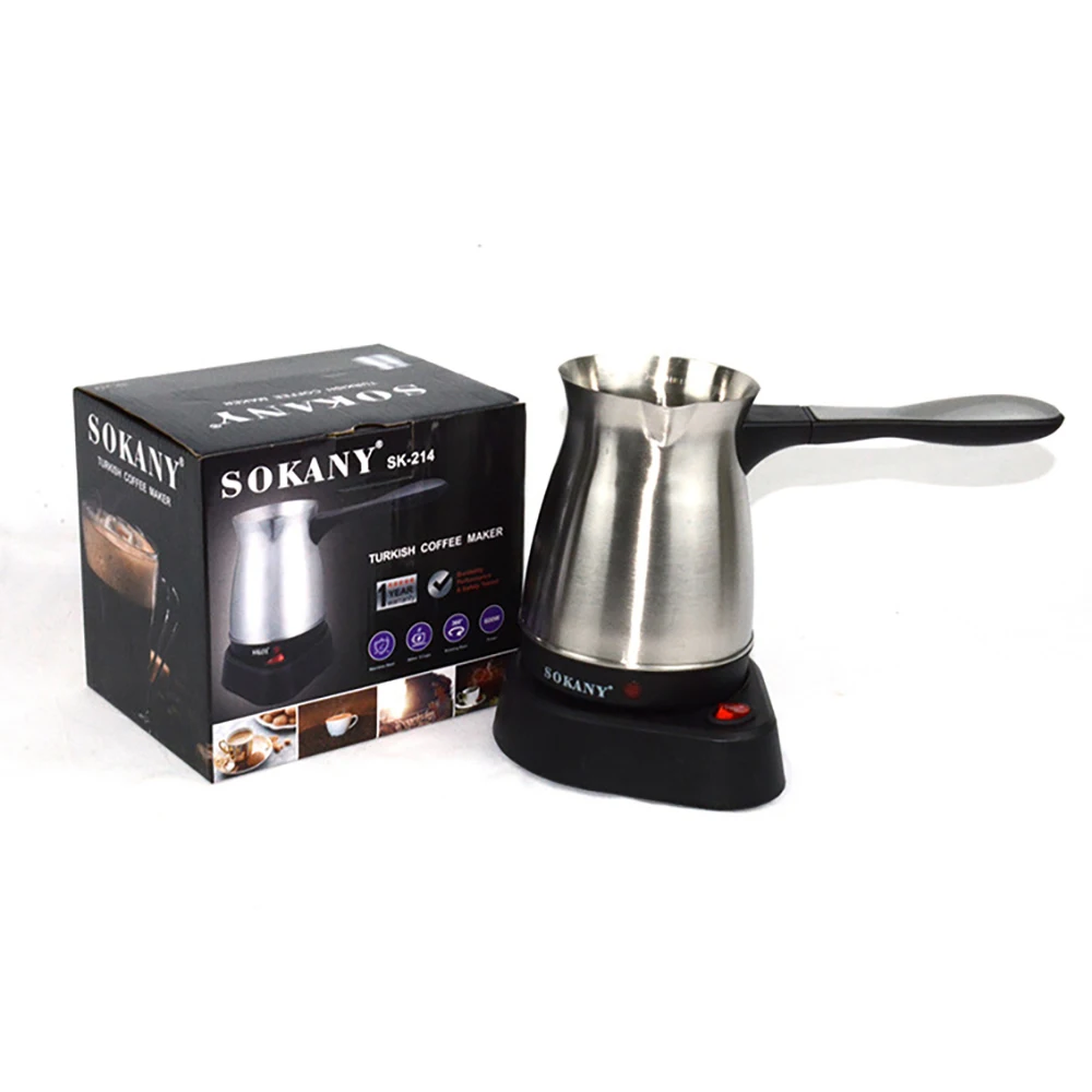 

Portable Stainless Steel Tea Coffee Espresso Pot Boiled Milk Coffee Kettle Turkish Coffee Maker Pot With Handle Coffee Machine