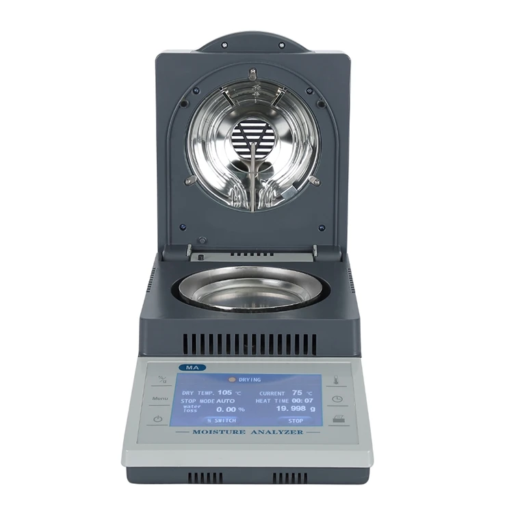 

50g 100g Meat Content Skin Hydration 1mg Moisture Analyzer