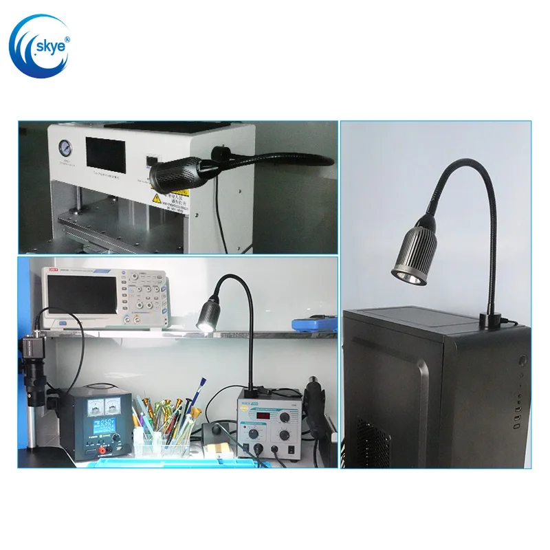 Мини светодиодный тная Светодиодная лампа SUNSHINE магнитная основа COB фитиль