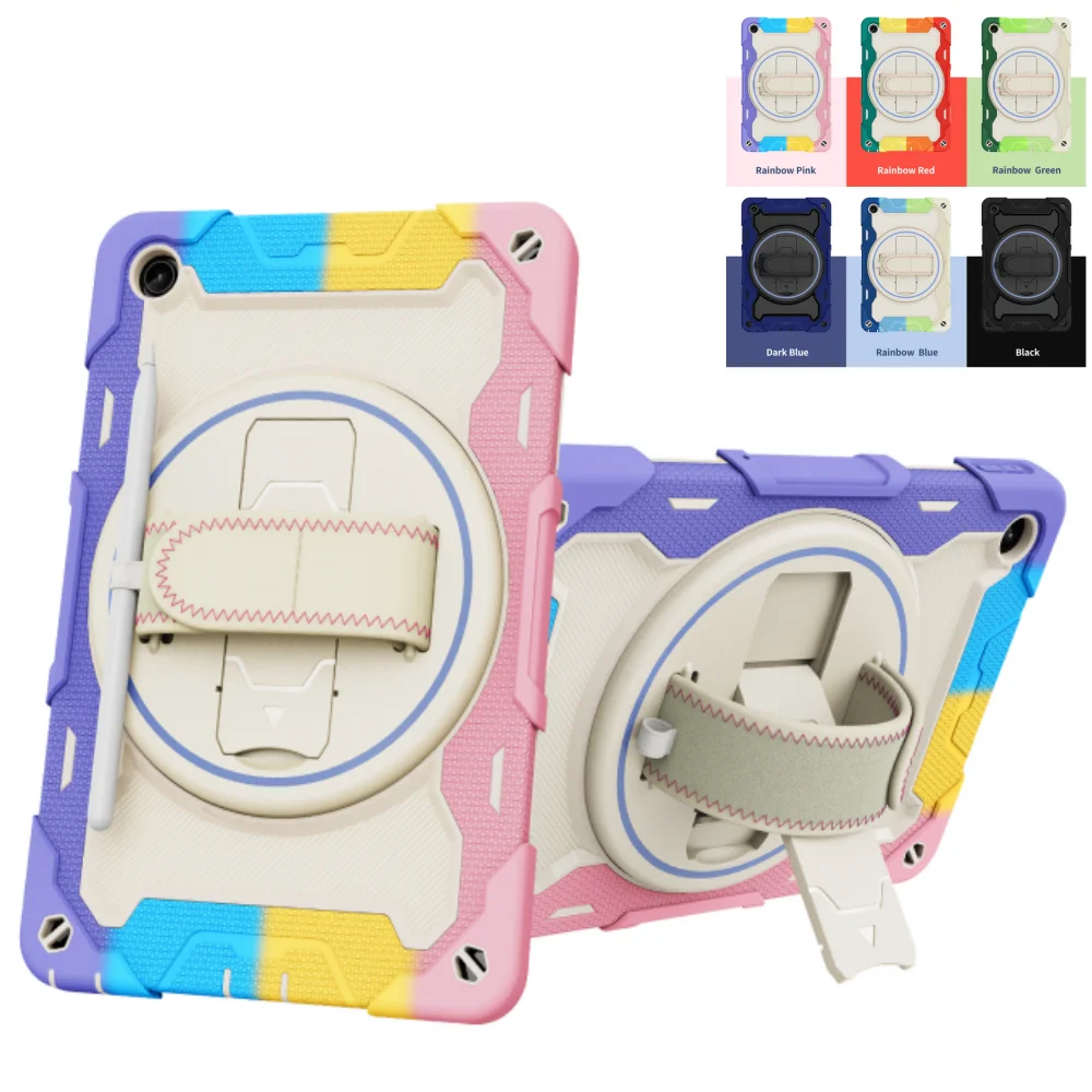 Чехол для Lenovo Tab M11 M10 HD 2-е поколение X306 K10 X606 M8 8505F 3rd Plus 10 6 чехол M9 с ручным ремешком