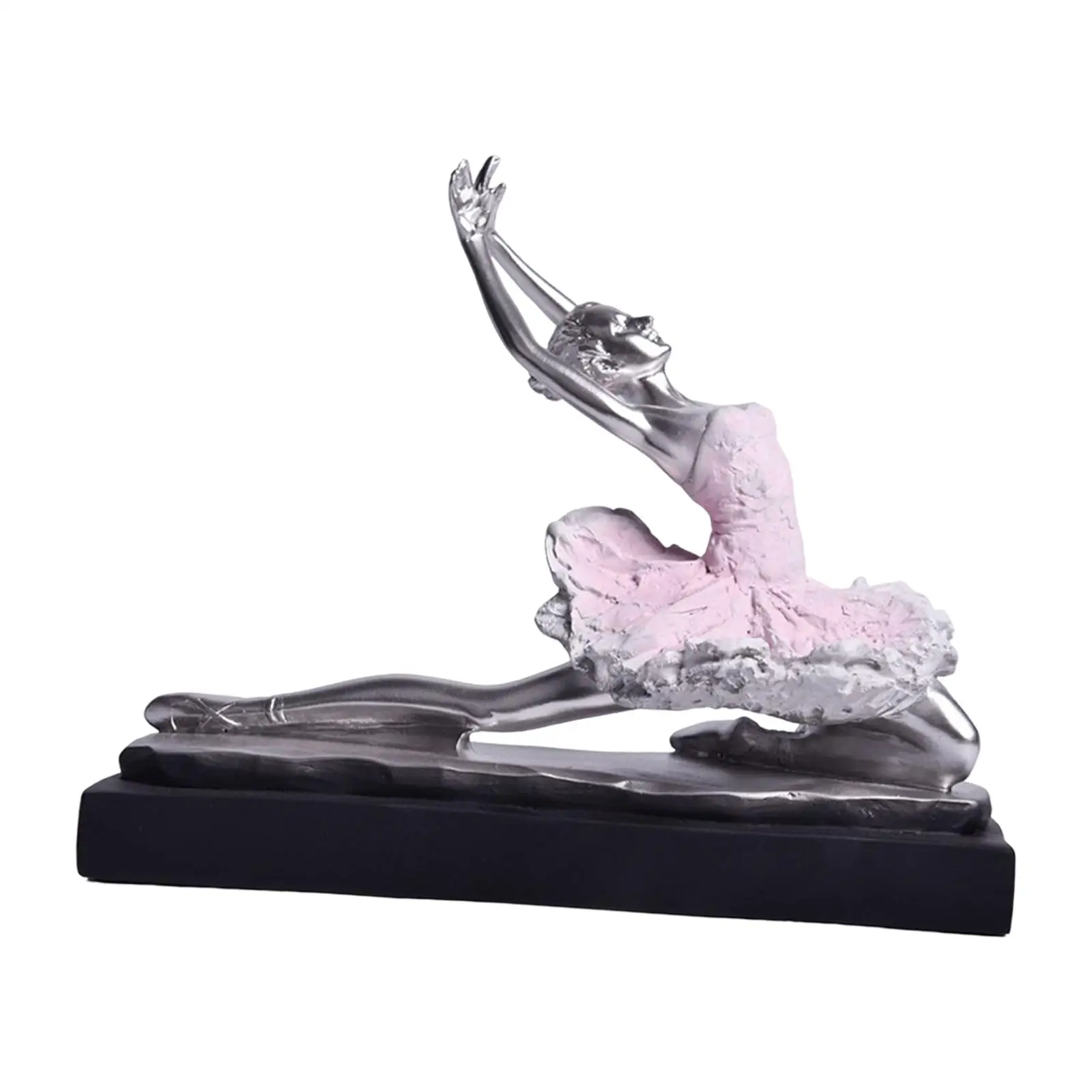 

Nordic Ballet Dancer Statue Souvenir Ballerina Statue for Desk Garden Bedroom Decor