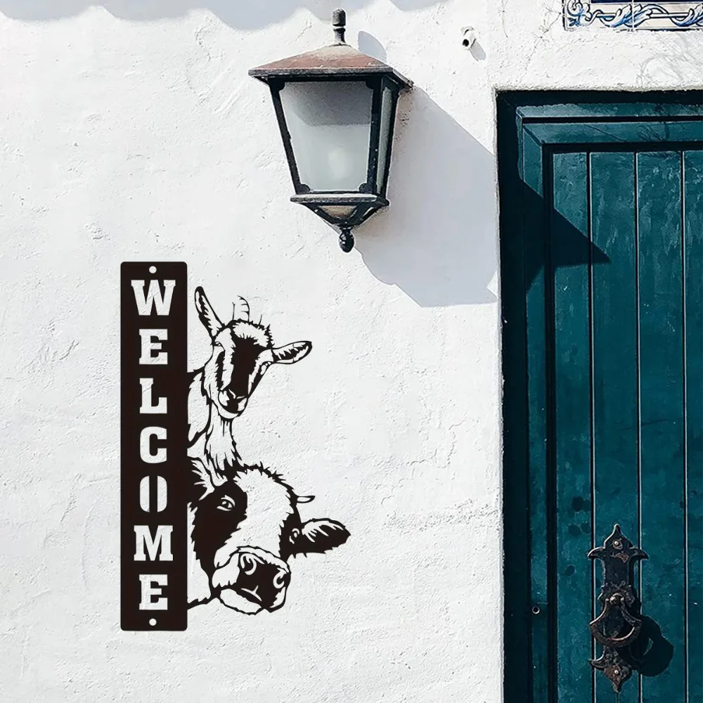 Знаки бляшки-Окунитесь в фермерский удовольствие от коров и овец добро