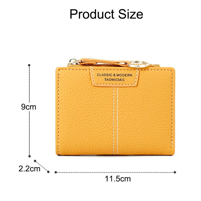 Wallets for Women Luxury Designer Wallet Fashion Purses Solid Small Wallet PU Girl Clutch Purse Designer Bags porte monnaie