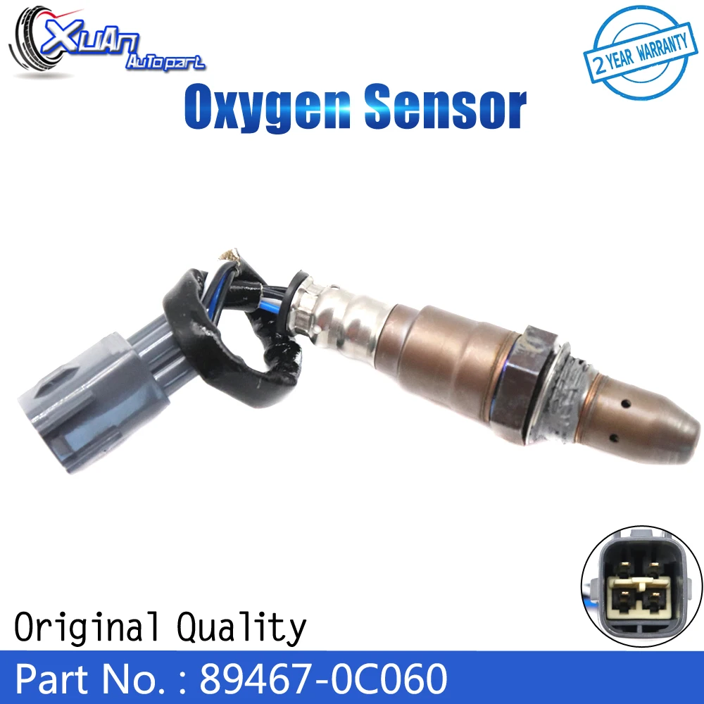 

XUAN Front Air Fuel Ratio Lambda O2 Oxygen Sensor 89467-0C060 for Toyota Land Cruiser Tacoma Tundra Sequoia Lexus GS350 GX460