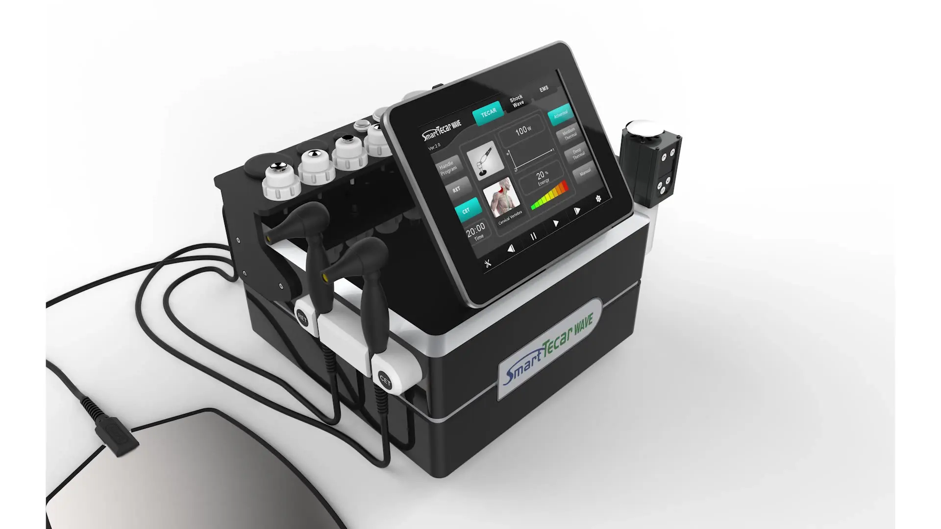 

Unique Design Hot Sale 448KHz Tecar Back Pain Relief EMS Machine Therapy