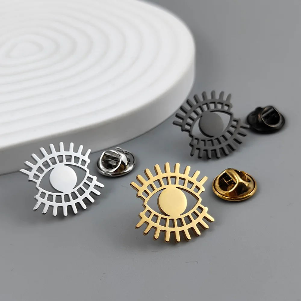 Женская/Мужская брошь в виде глаза