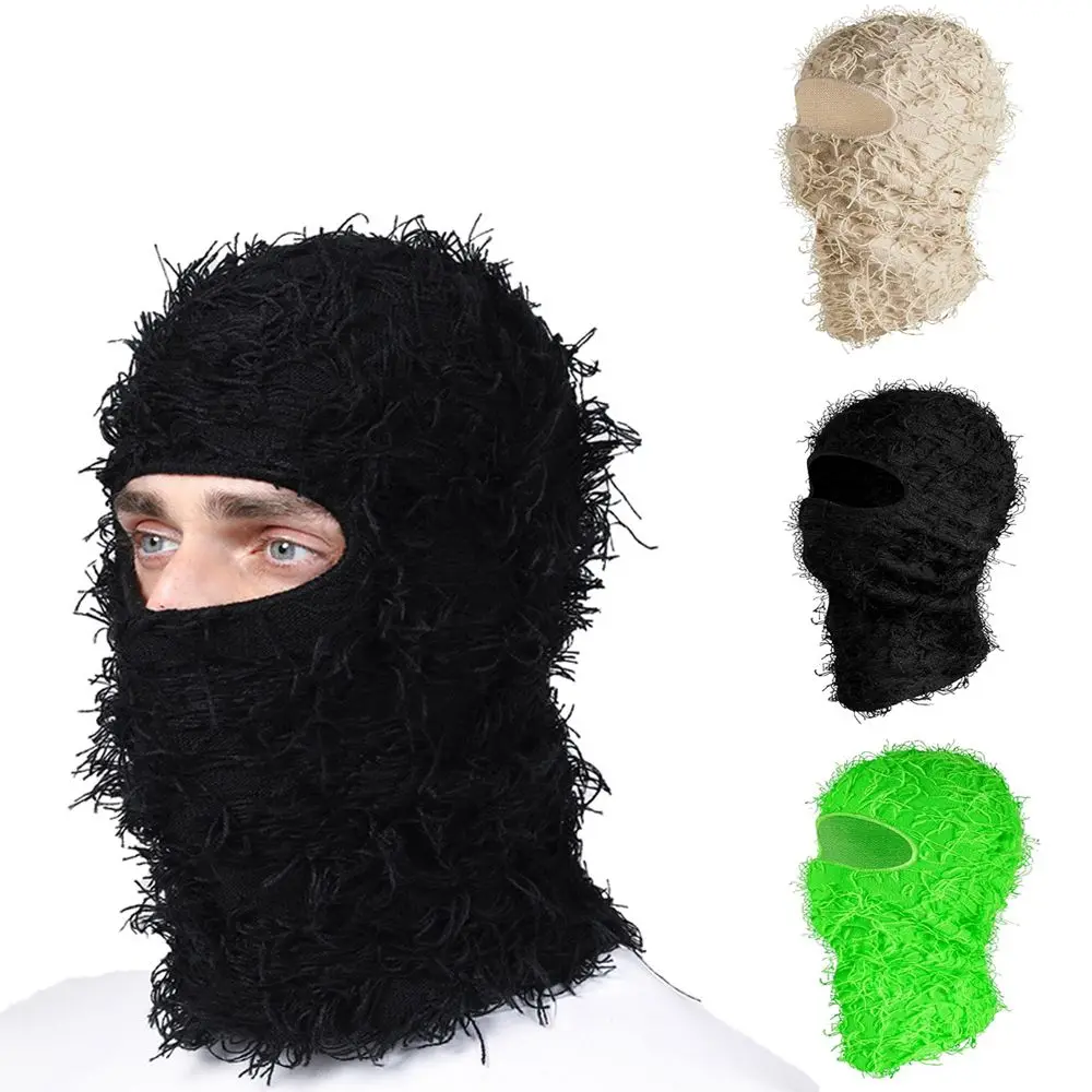 Высококачественная теплая однотонная трикотажная шапка унисекс без козырька