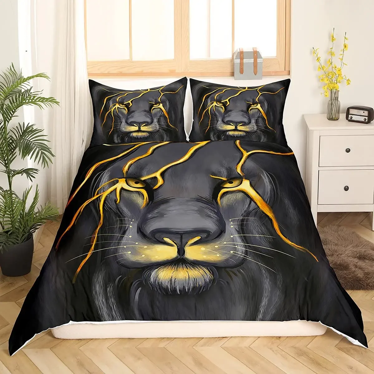 

Комплект постельного белья Black Lion 3 предмета