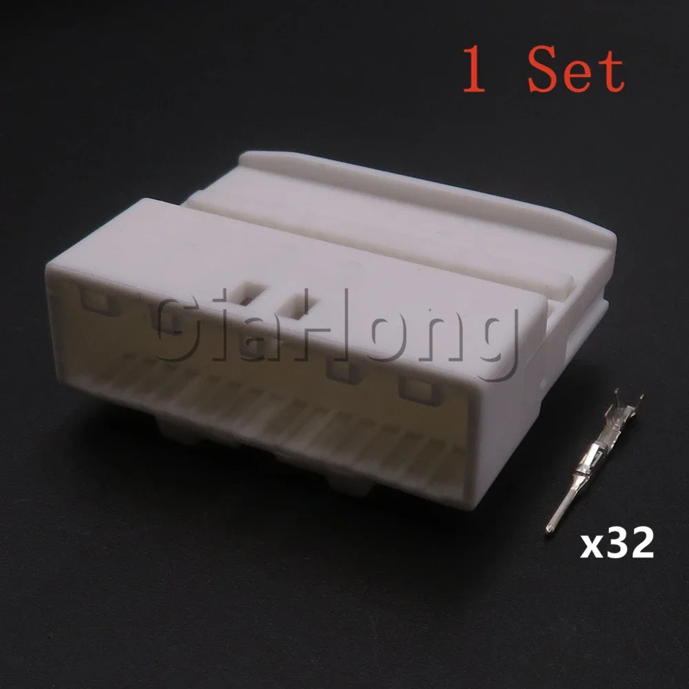 

1 комплект, 32 способа 1612268 -1 Сборка переменного тока Автомобильная навигация Хост Инструментальная розетка Электрический разъем для Toyota 1318747 -1 1473799 -1