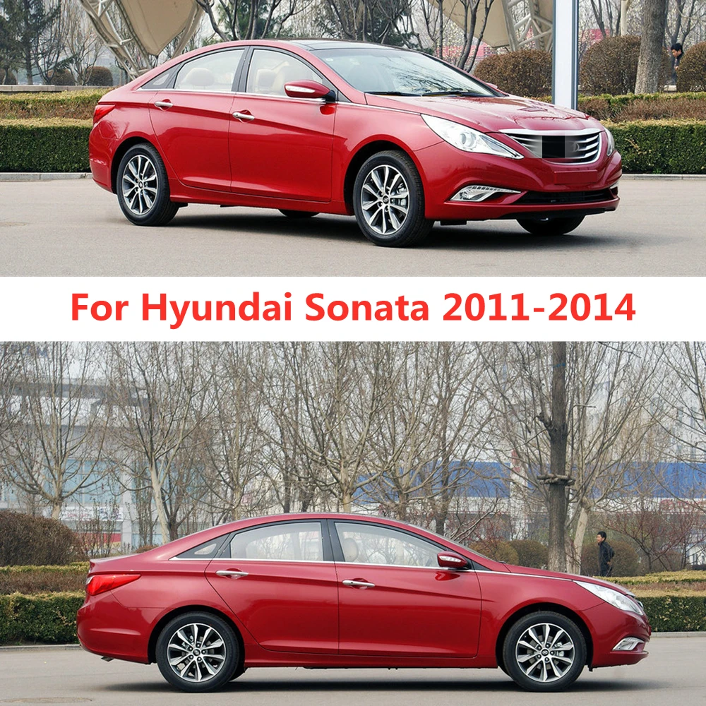Для Hyundai Sonata 2011-2014 автомобильные аксессуары оконные козырьки дождь