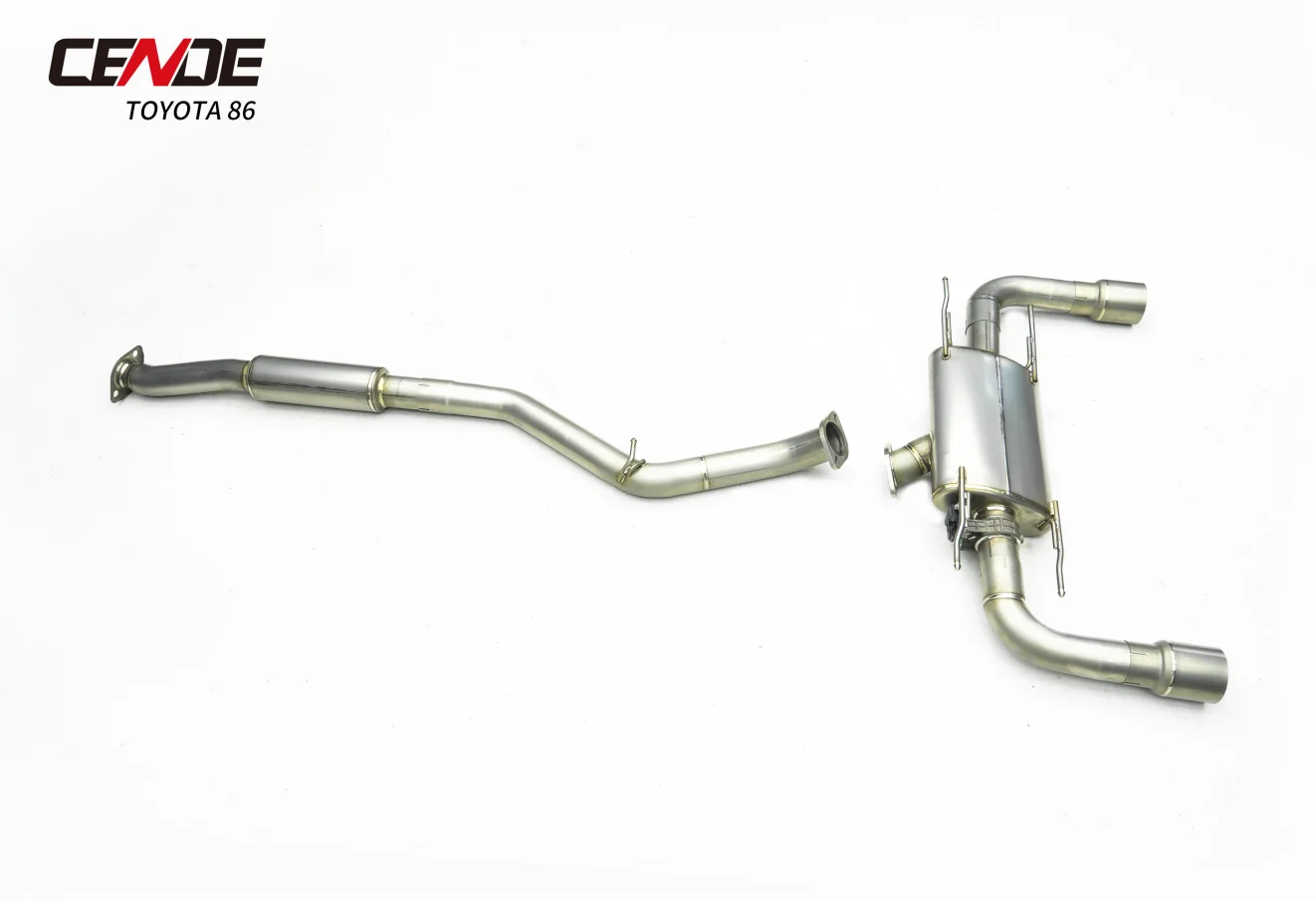 Фото Высококачественная выхлопная система Dream Car New Performance Catback с электронным клапаном и дистанционным управлением для GT86 GR86, из нержавеющей стали №3