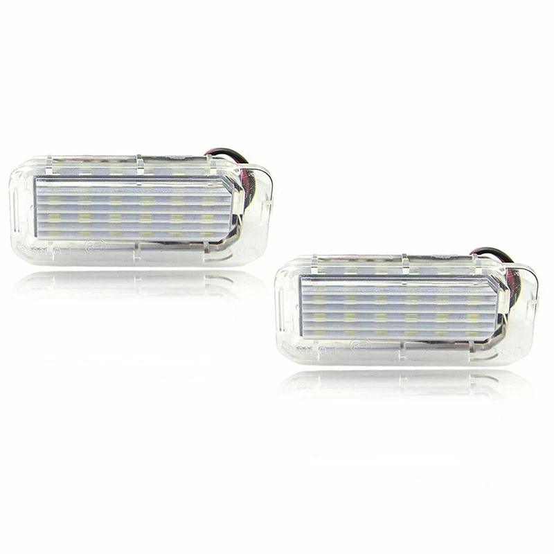 2 шт. 18-SMD фонари для номерного знака Ford Explorer Escape Fusion MKC