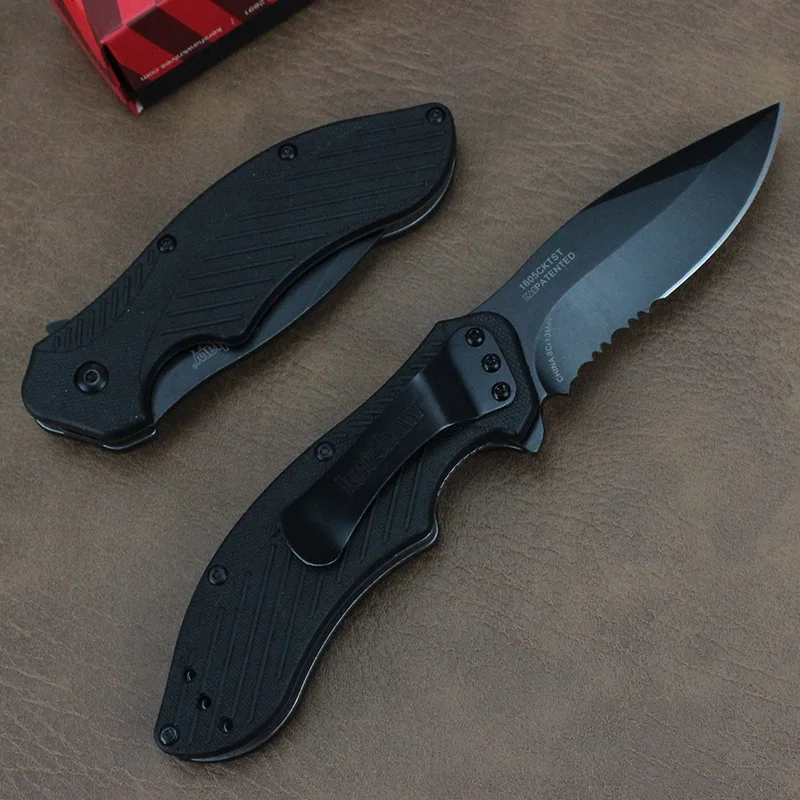 

High hardness kershaw 1605 pocket folding knife outdoor camping hunting survival multi-purpose portable knives utility tools